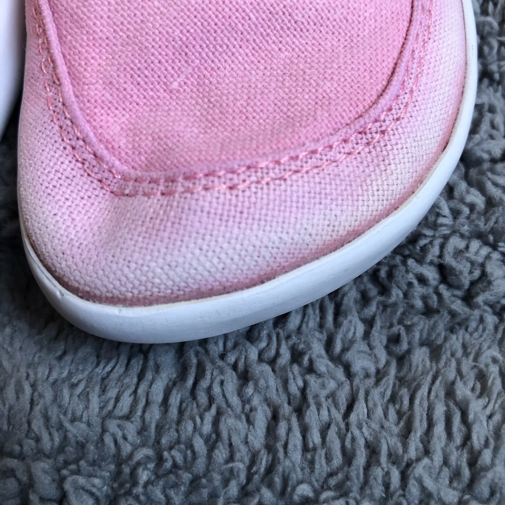 Pink Splay Slip-On Canvas Shoes - Picture 2 of 7